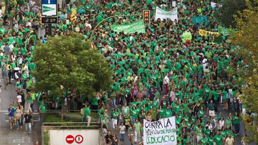 Acaba sin acuerdo la reunión para poner fin a la huelga educativa en Baleares