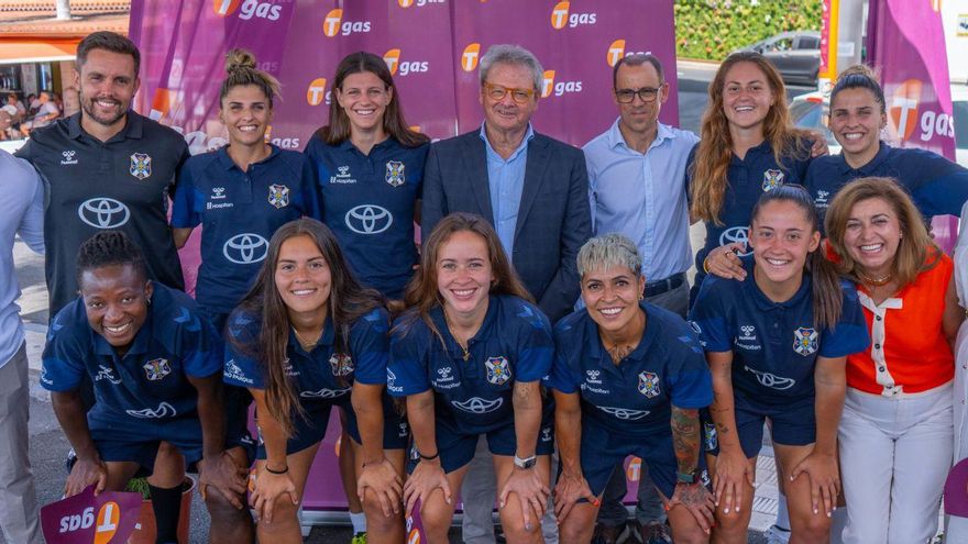TGas se une al CD Tenerife Femenino después de 12 años, cuando estrecharon lazos cuando se creó el club.