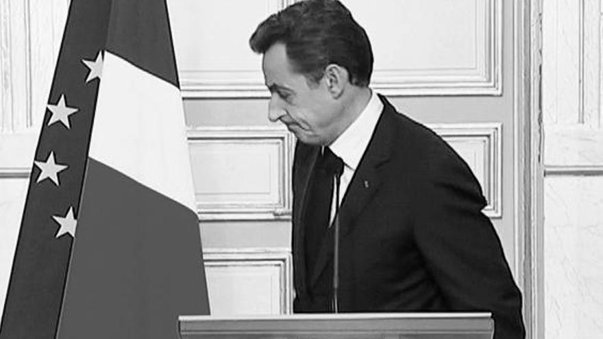 Sarkozy, al finalizar su alocución a los franceses para explicar la muerte de Merah.