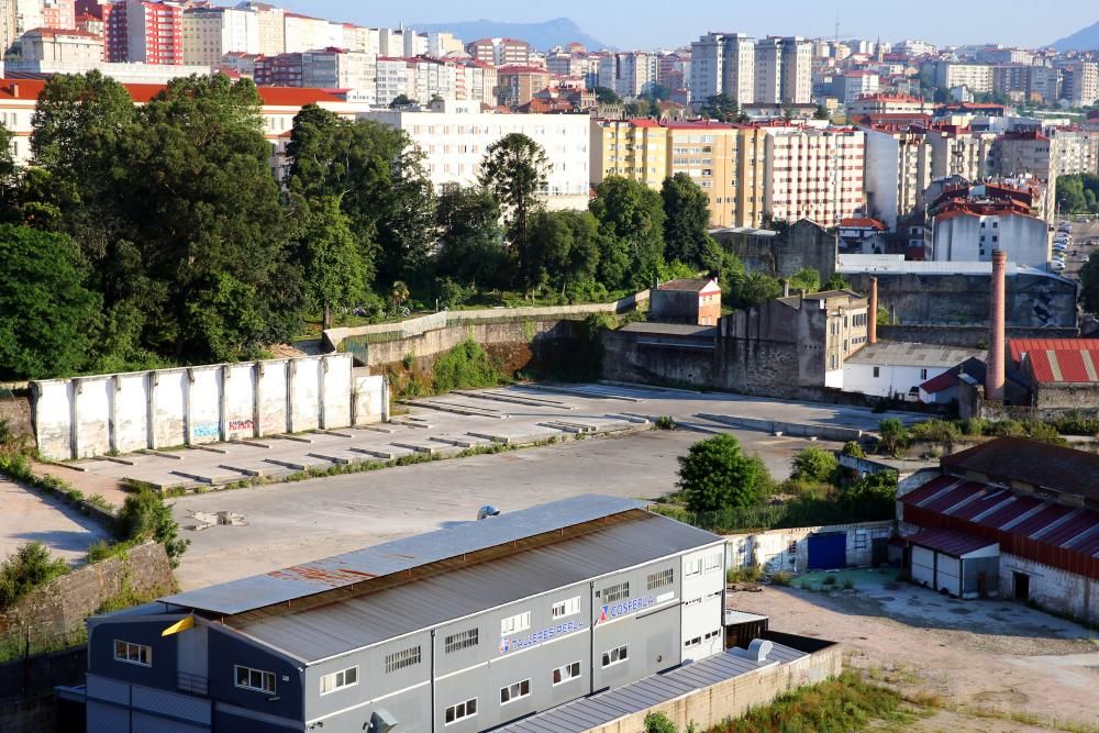 Vista del almacén de Progeco // Marta G. Brea