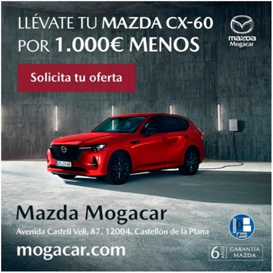 Con el Mazda CX-60 podrás experimentar una conducción auténtica.