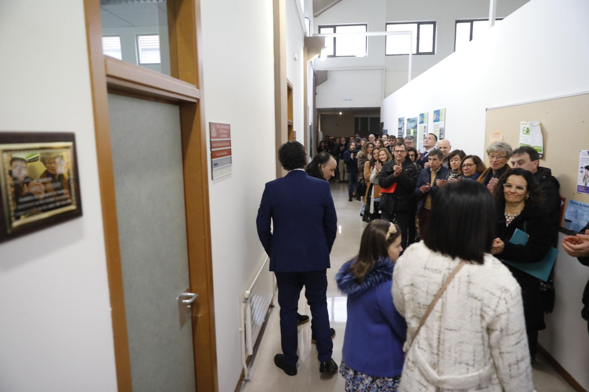 En imágenes: Homenaje al catedrático Paolo Priore en la Escuela Politécnica de Ingeniería de Gijón