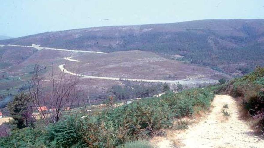 El paisaje de la sierra de Lousá, en el centro de Portugal, será similar al de la Galicia de fin de siglo.