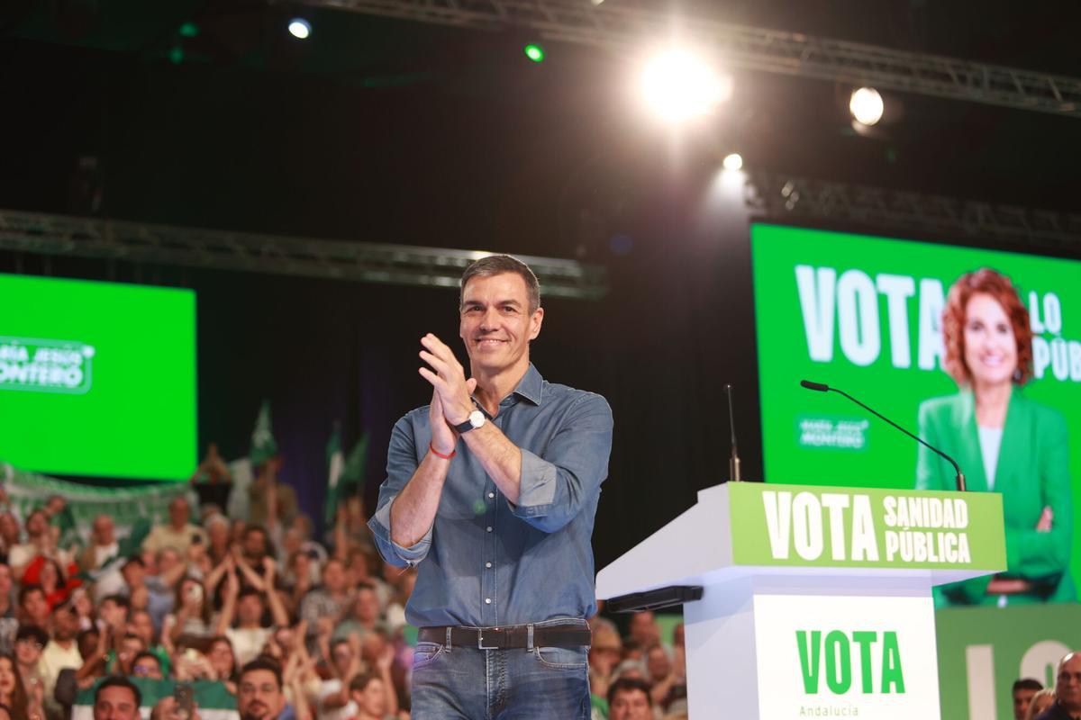 Las imágenes del cierre de campaña en Andalucía
