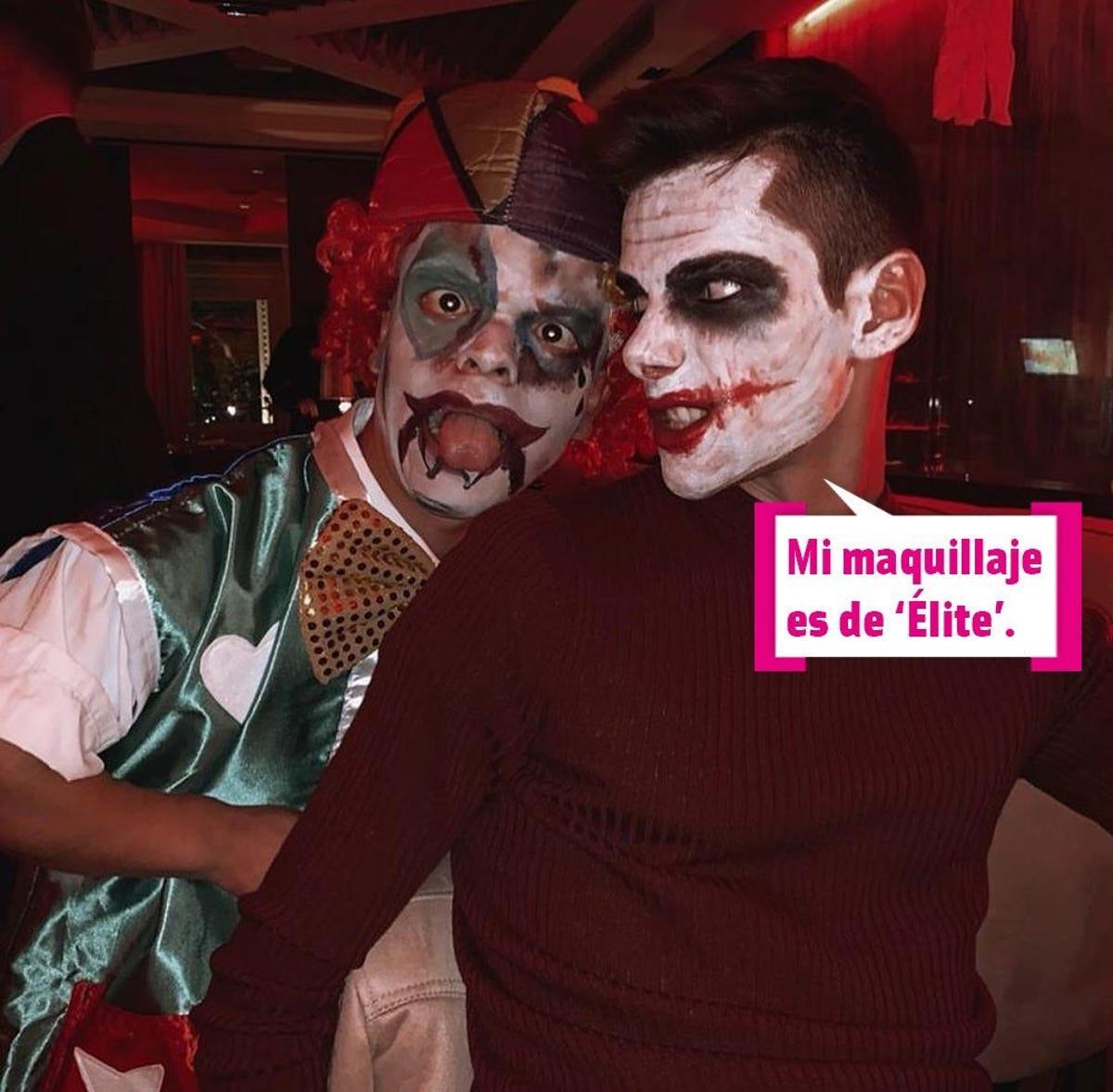 Esto es Halloween: los maquillajes de 'Élite' de Ester Expósito y Álvaro  Rico - Cuore