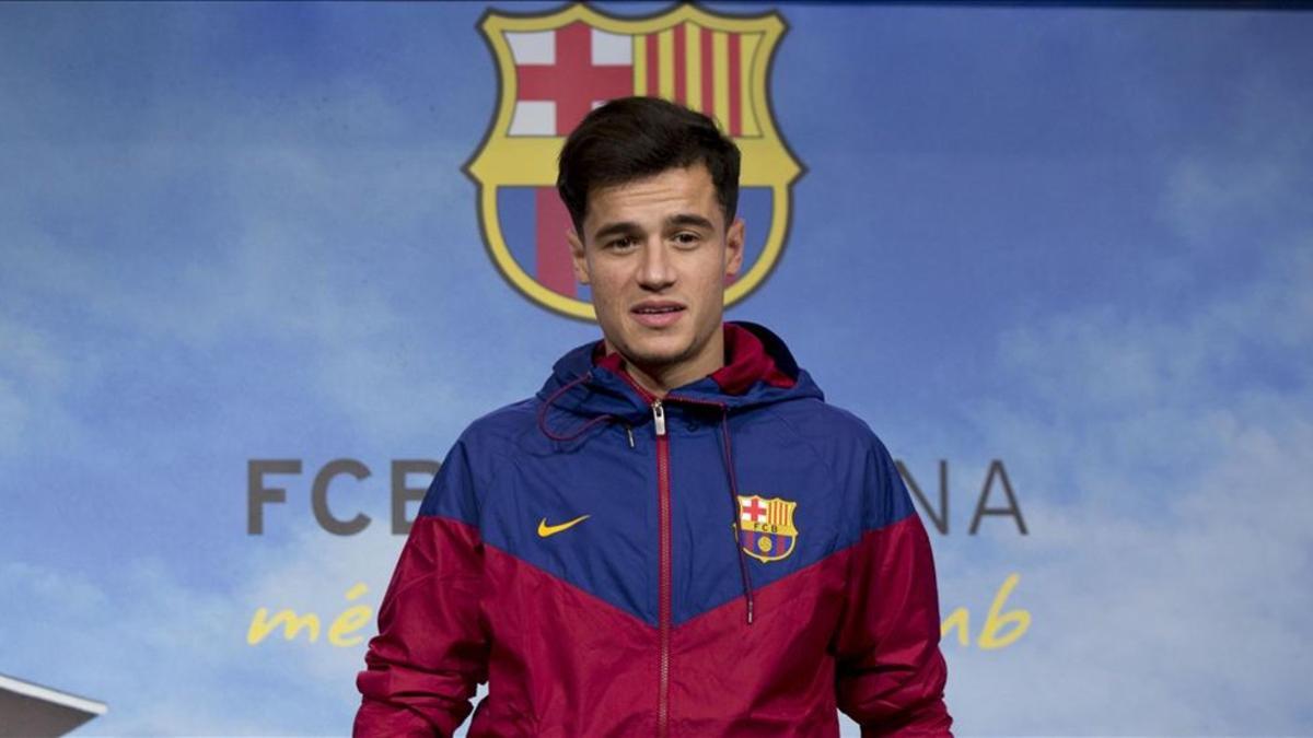 Philippe Coutinho tardará unas tres semanas en estrenarse con el Barcelona