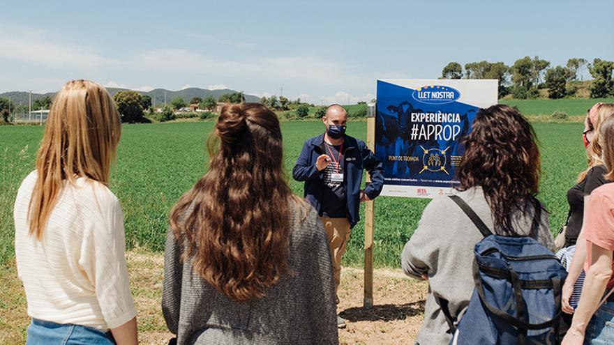 L’Experiència #APROP, conèixer la granja de llet com a element integrador i de sostenibilitat territorial