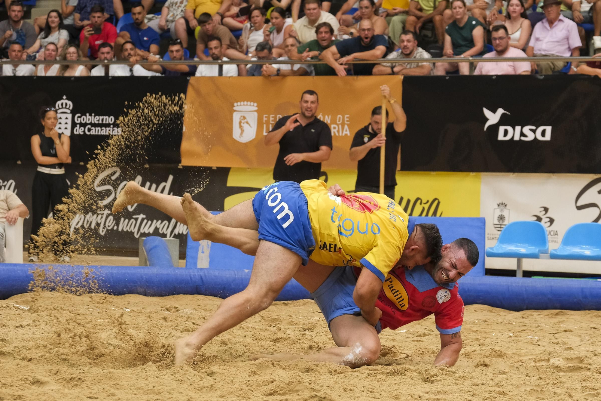 Final del torneo DISA Gobierno de Canarias de Lucha