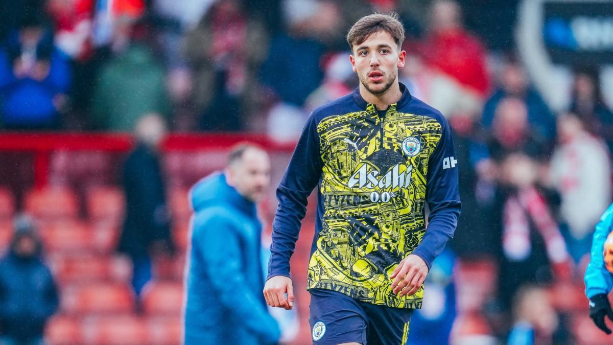 Nico González, futbolista del Manchester City.