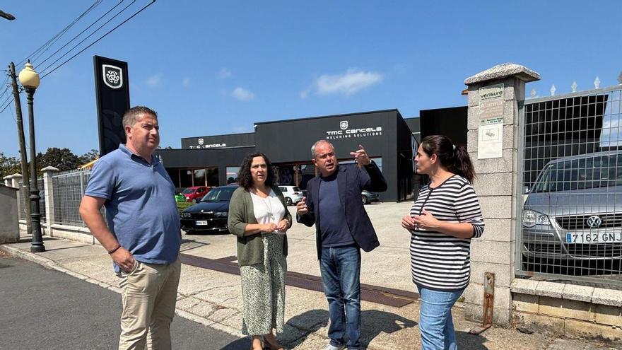 A Xunta investirá máis de 600.000 euros para reforzar a rede eléctrica do polígono de Anxeriz