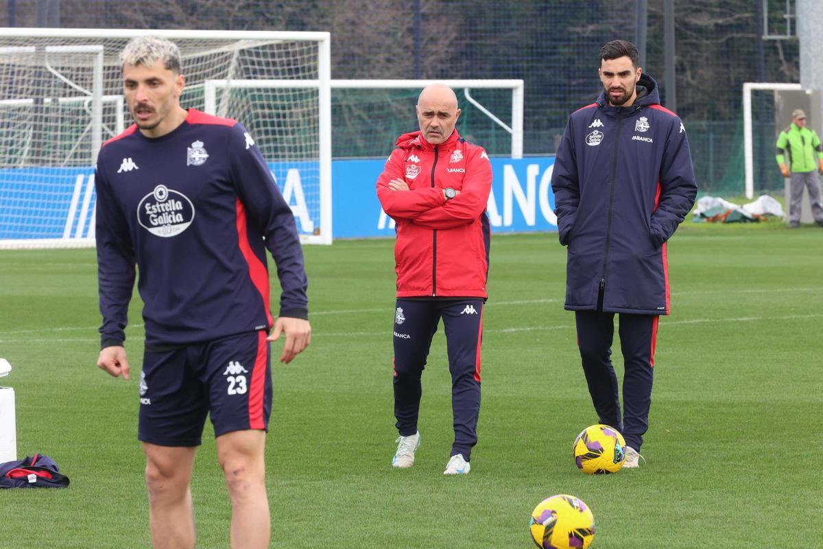 El Dépor prepara el partido contra el Eldense