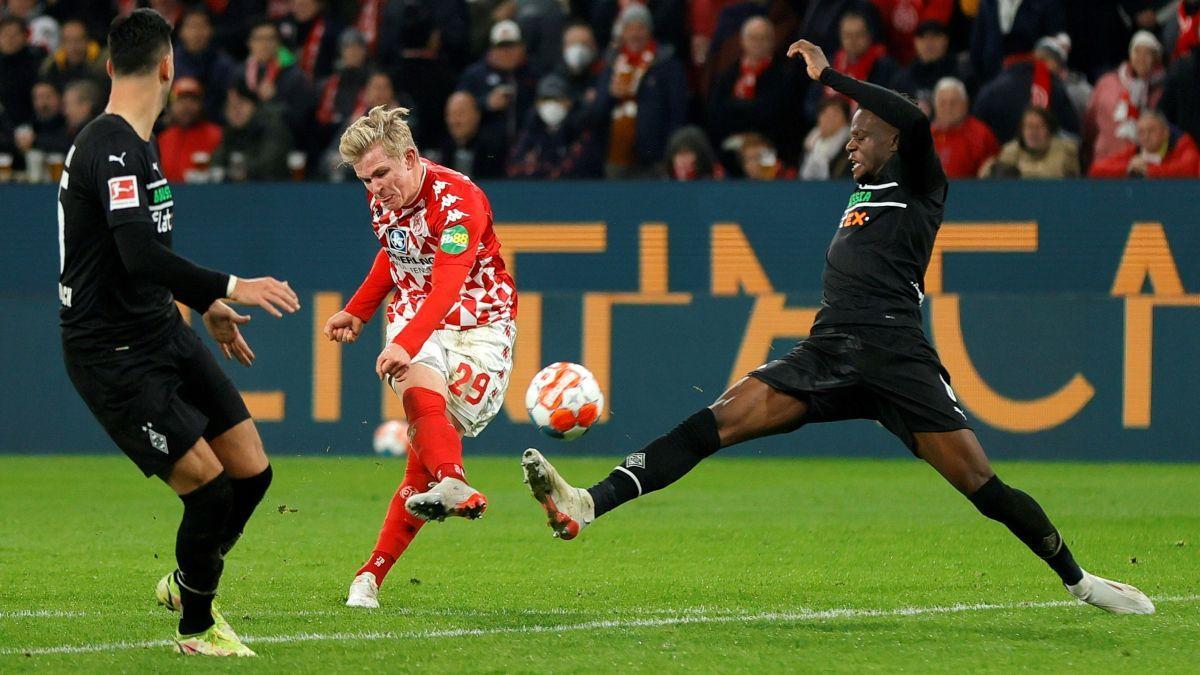 Burkardt (22) es la perla del Mainz. La temporada pasada anotó 11 goles en el campeonato liguero alemán