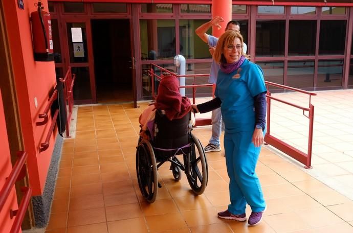 Santa María de Guía. Reportaje a la residencia de ancianos Tarazona por el 8M.