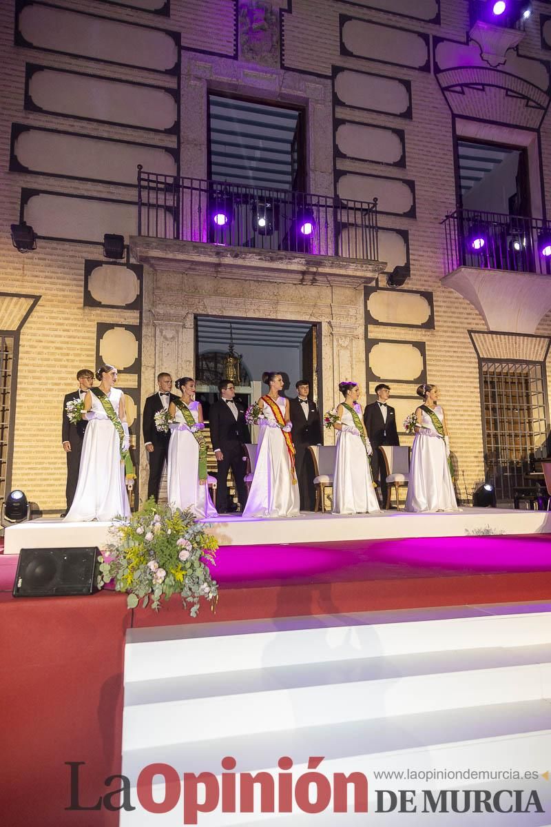 Así se ha vivido el pregón y la coronación de la reina de las Fiestas de Cehegín
