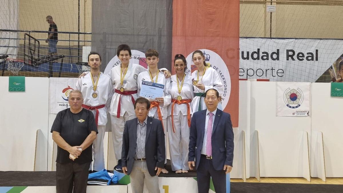 El equipo cadete del Tae Guk Kim Almendralejo/Mérida, primero en combate