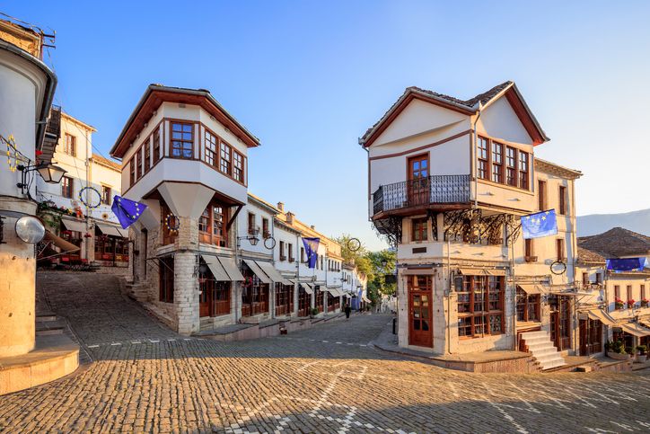 Gjirokaster, la joya otomana de Albania.