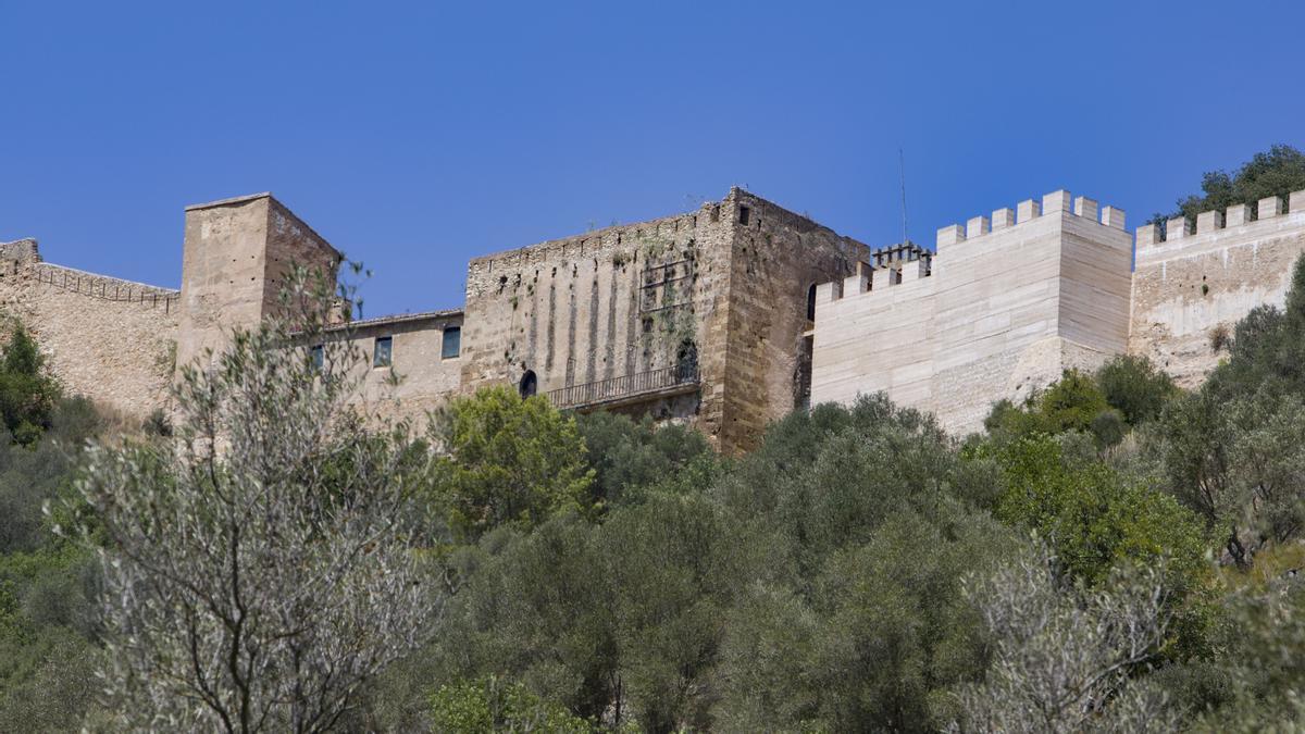 Vista panorámica del castillo de Xàtiva