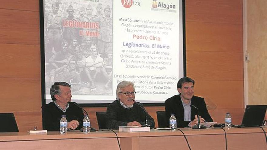 La Legión inspira la última novela del autor aragonés Pedro Ciria