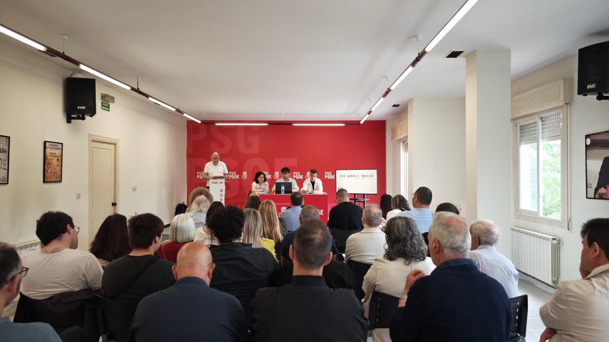 Asemblea extraordinaria da Comisión Executiva Municipal do PSdeG de Ourense.
