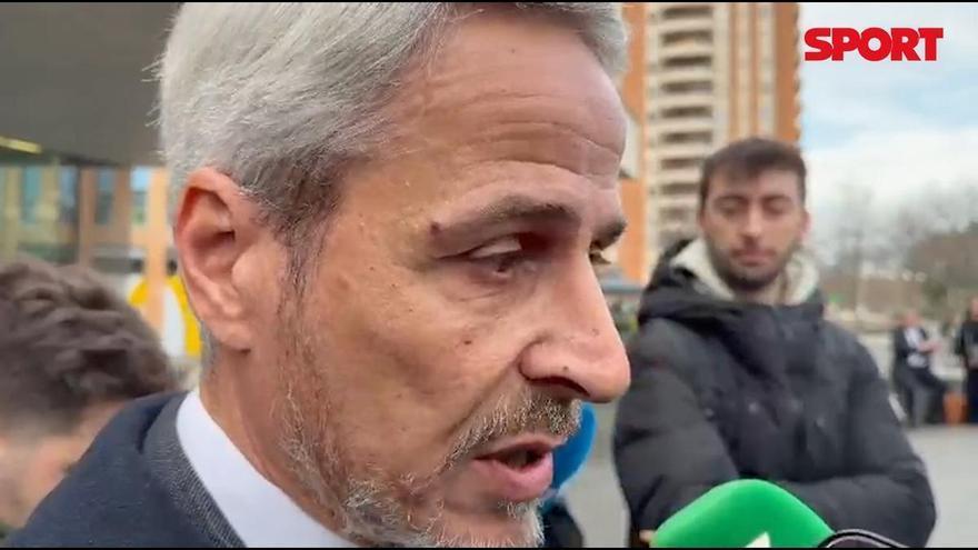 Jordi Pujante, abogado de Laporta. “El señor Laporta ha explicado en que consistia este proyecto