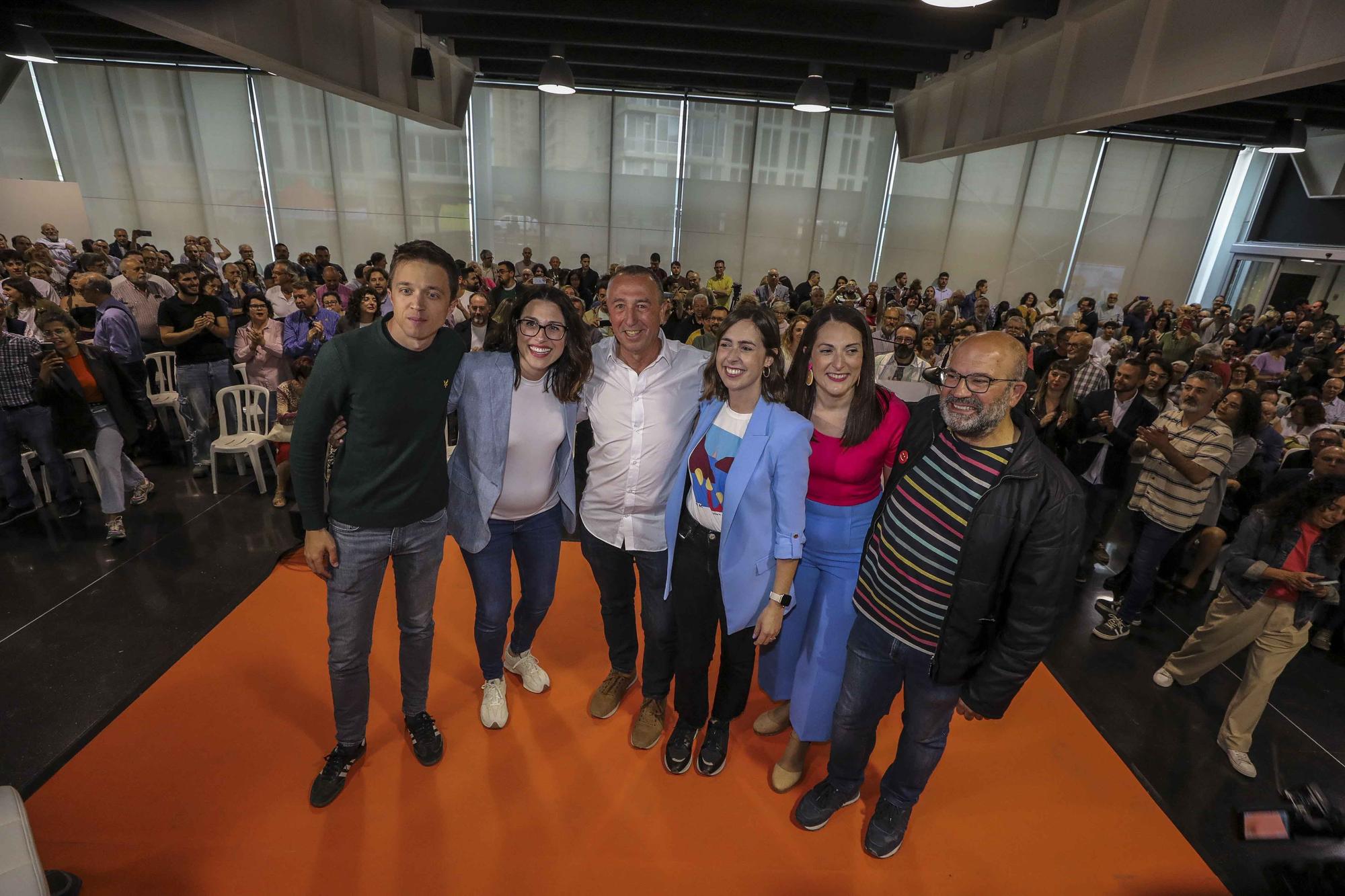 Íñigo Errejón en Elche con Compromís