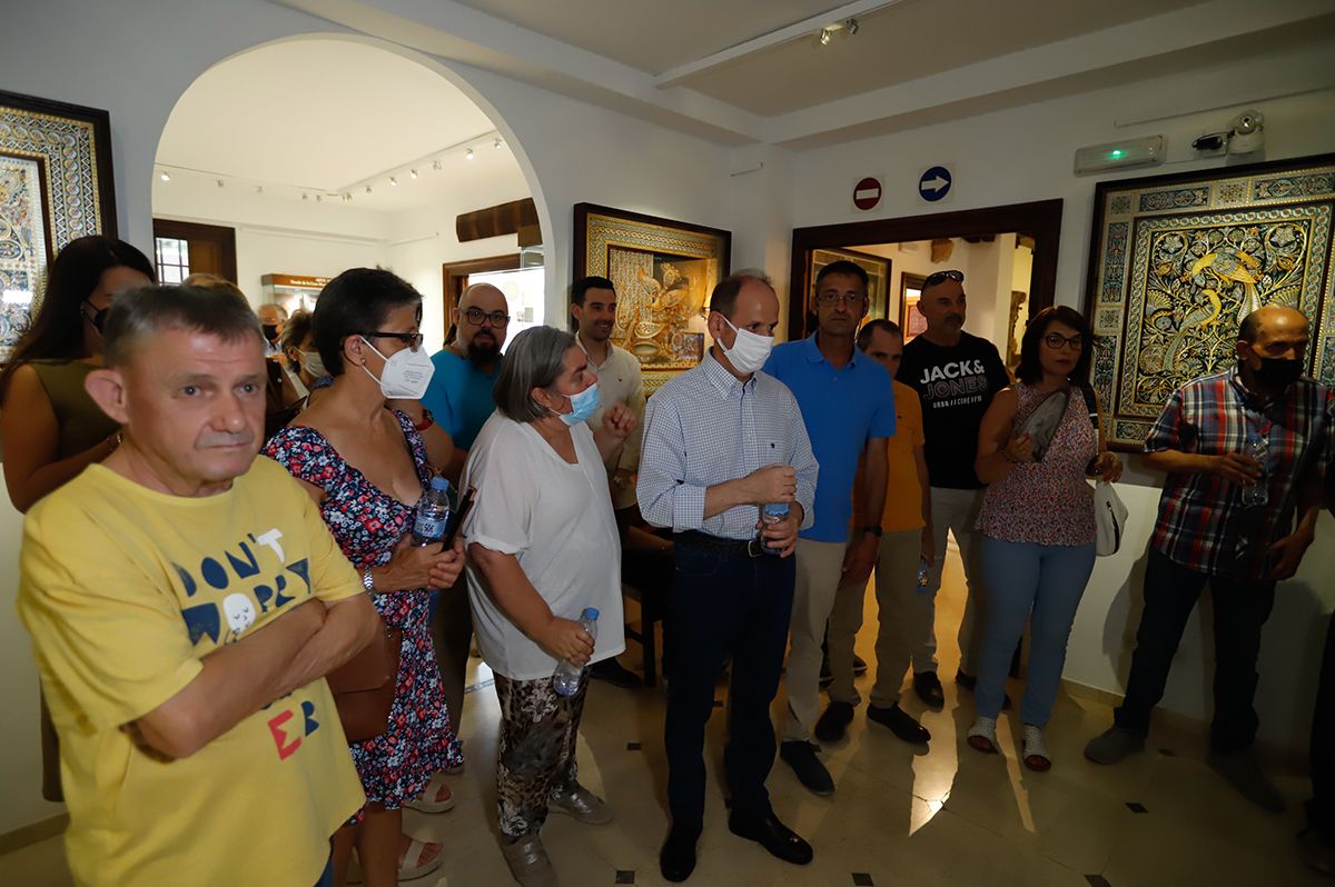 Inauguración de la muestra 'Reflejos' en la Casa Museo Guadamecí  Omeya