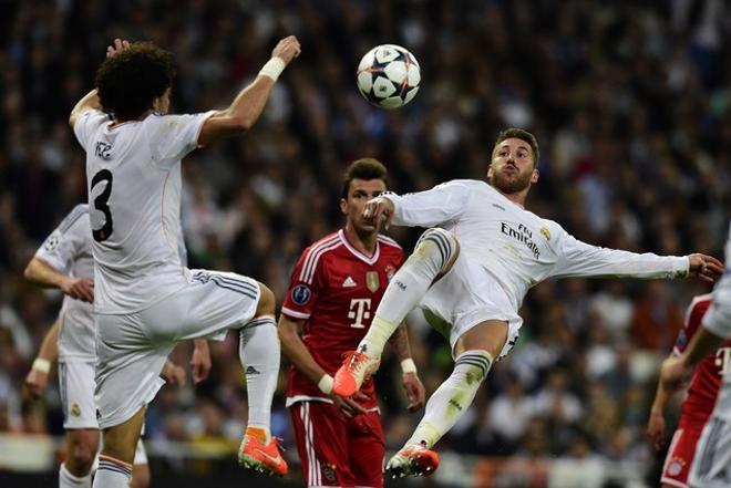 Las imágenes del Real Madrid-Bayern Múnich