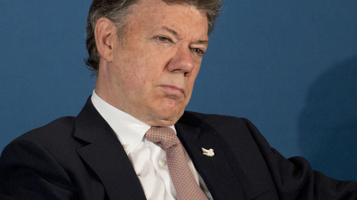 El presidente de Colombia, Juan Manuel Santos, el pasado diciembre.