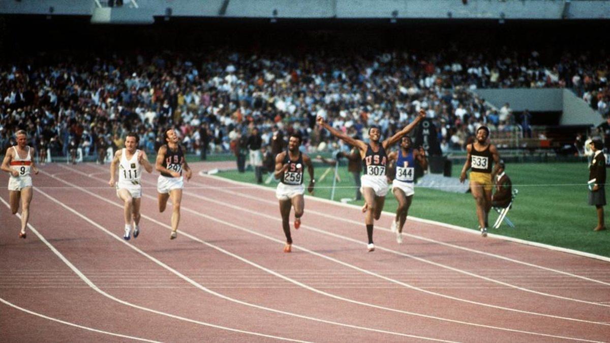 Tommie Smith batió el récord del mundo en Mexico 68