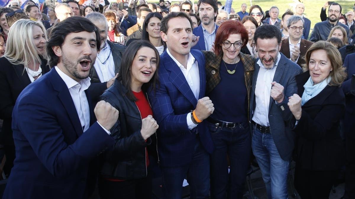 Inés Arrimadas y Albert Rivera.