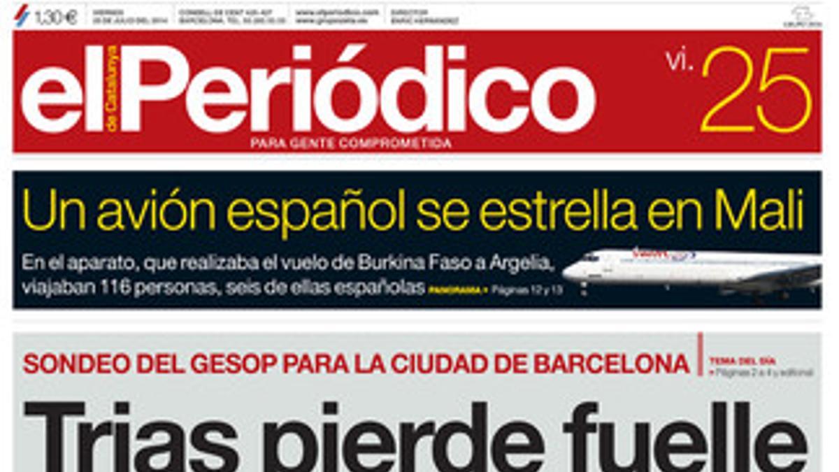 Portada de la edición del 25 de julio.