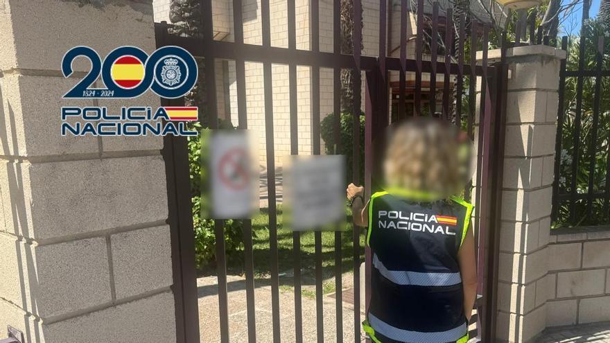 La Policía Nacional frena en Elche una oleada de robos que provocó inundaciones en un colegio de Palmerales