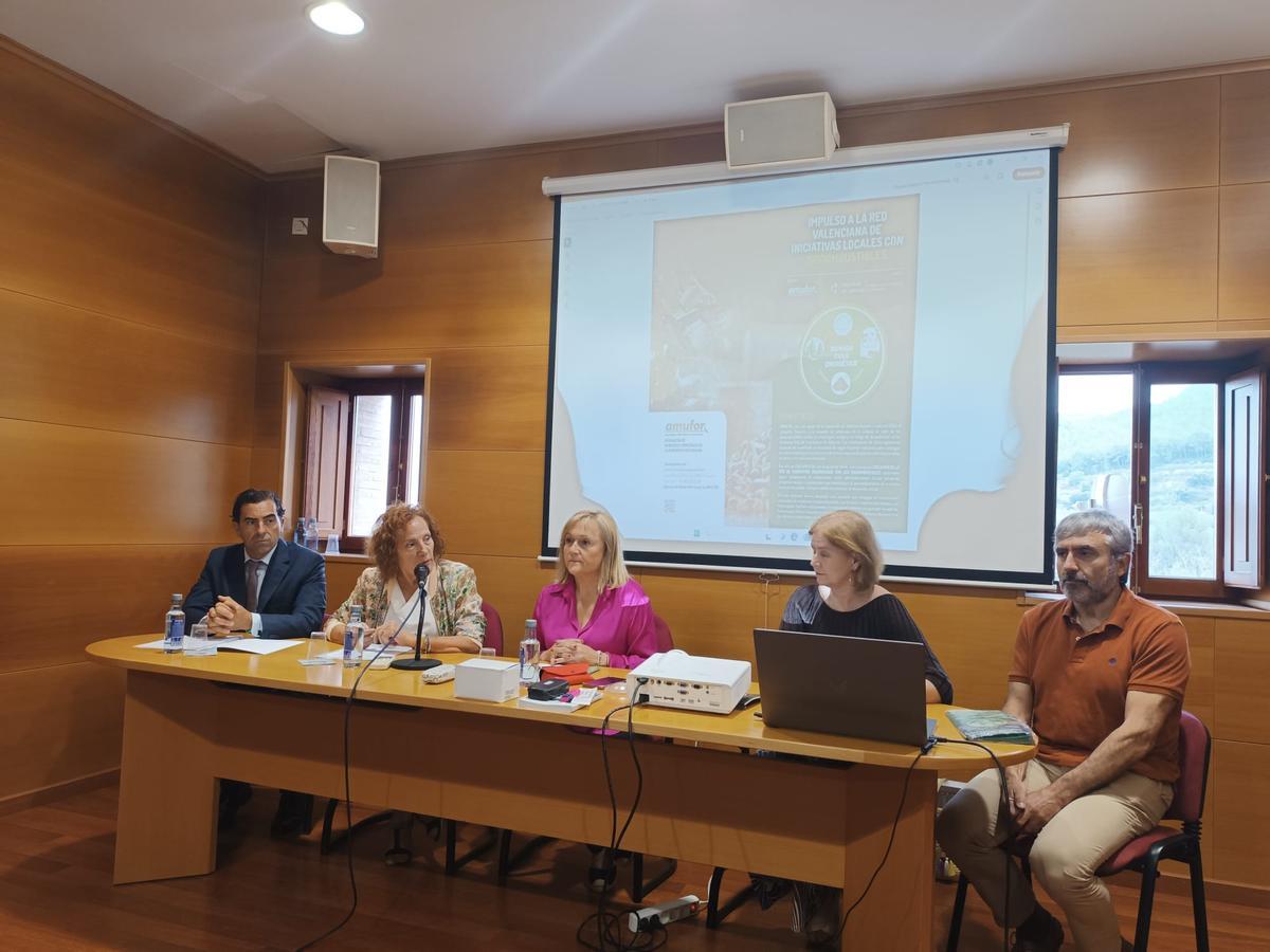 Inauguración de la jornada de biomasa, el martes en Enguera.