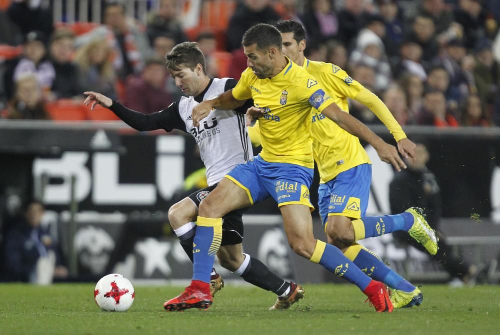 Valencia - Las Palmas, en imágenes