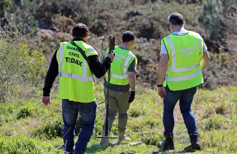 Búsqueda de pruebas en el caso de Baiona