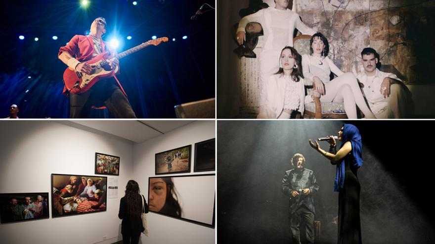 El homenaje a Dire Straits y actos previos a la Semana Santa centran un fin de semana de Sábado de Pasión y Domingo de Ramos