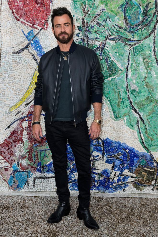 Justin Theroux en presentación de la colección crucero de Louis Vuitton