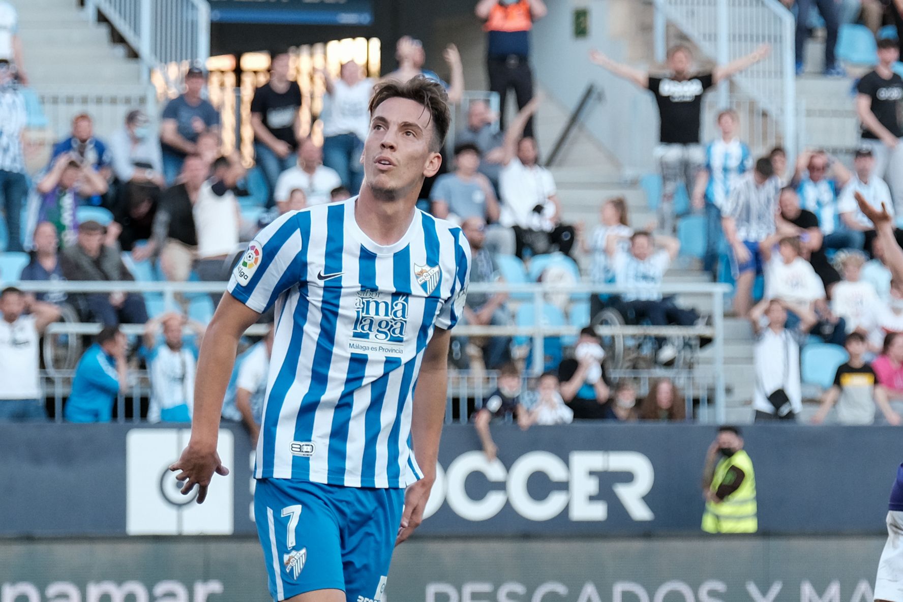 Las imágenes del Málaga CF - Real Valladolid