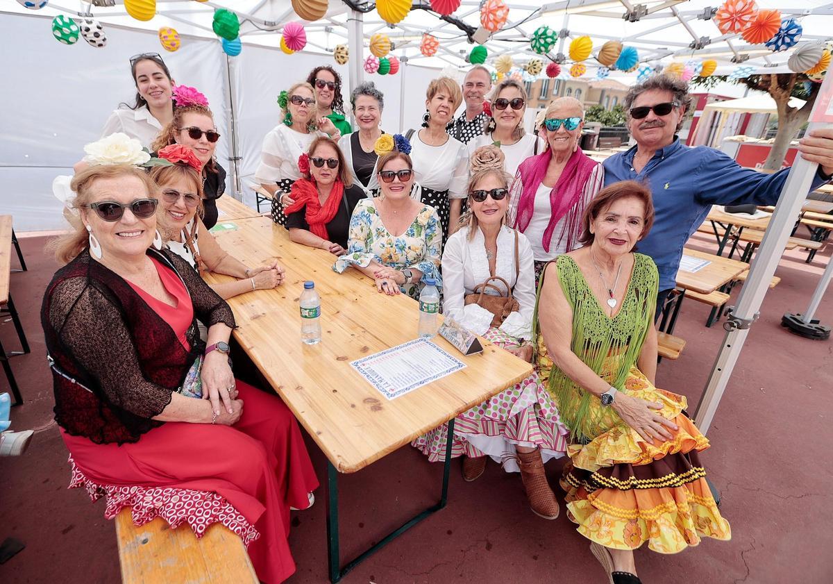Un grupo que venía de Gran Canaria
