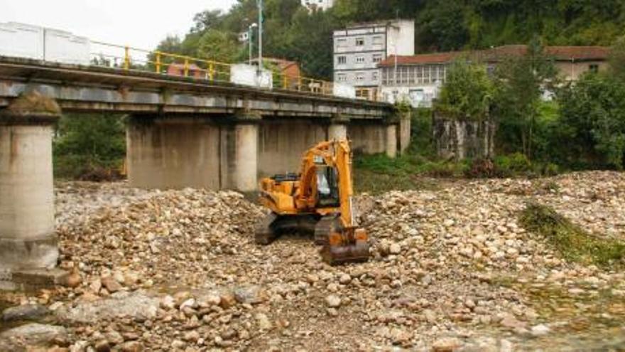 Trabajos de acondicionamiento realizados a finales de año en La Chalana.