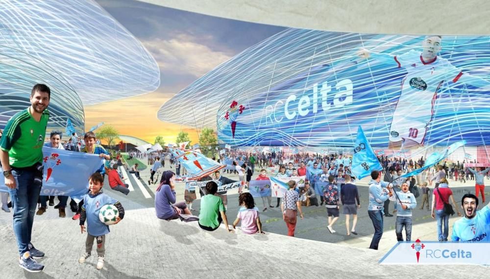 Los 3 proyectos de la ciudad deportiva del Celta
