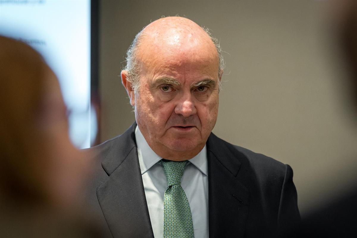 Luis de Guindos, vicepresidente del BCE