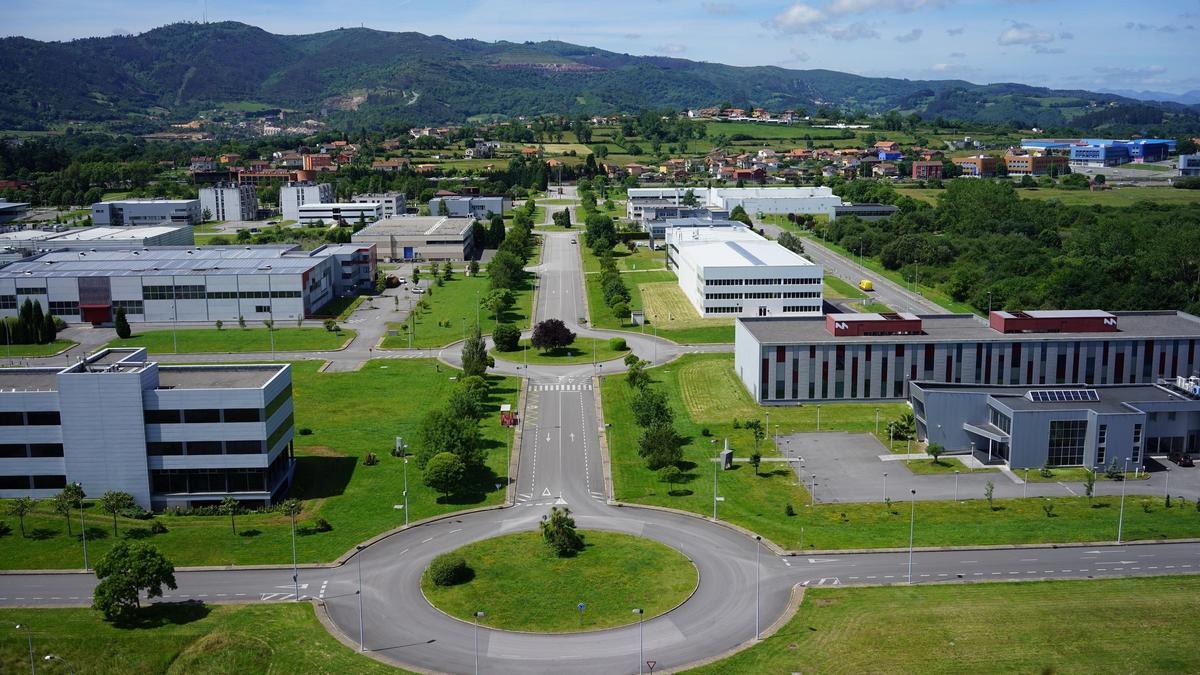 Vista parcial del Parque Tecnológico de Asturias.