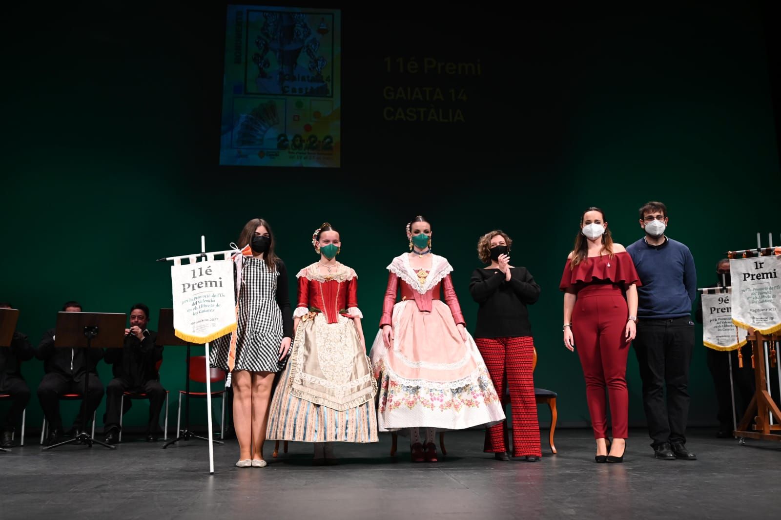 Entrega de premios de llibrets a las collas y gaiatas ganadoras del uso del valenciano