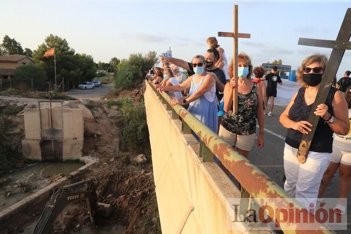 Protesta contra el estado del Mar Menor