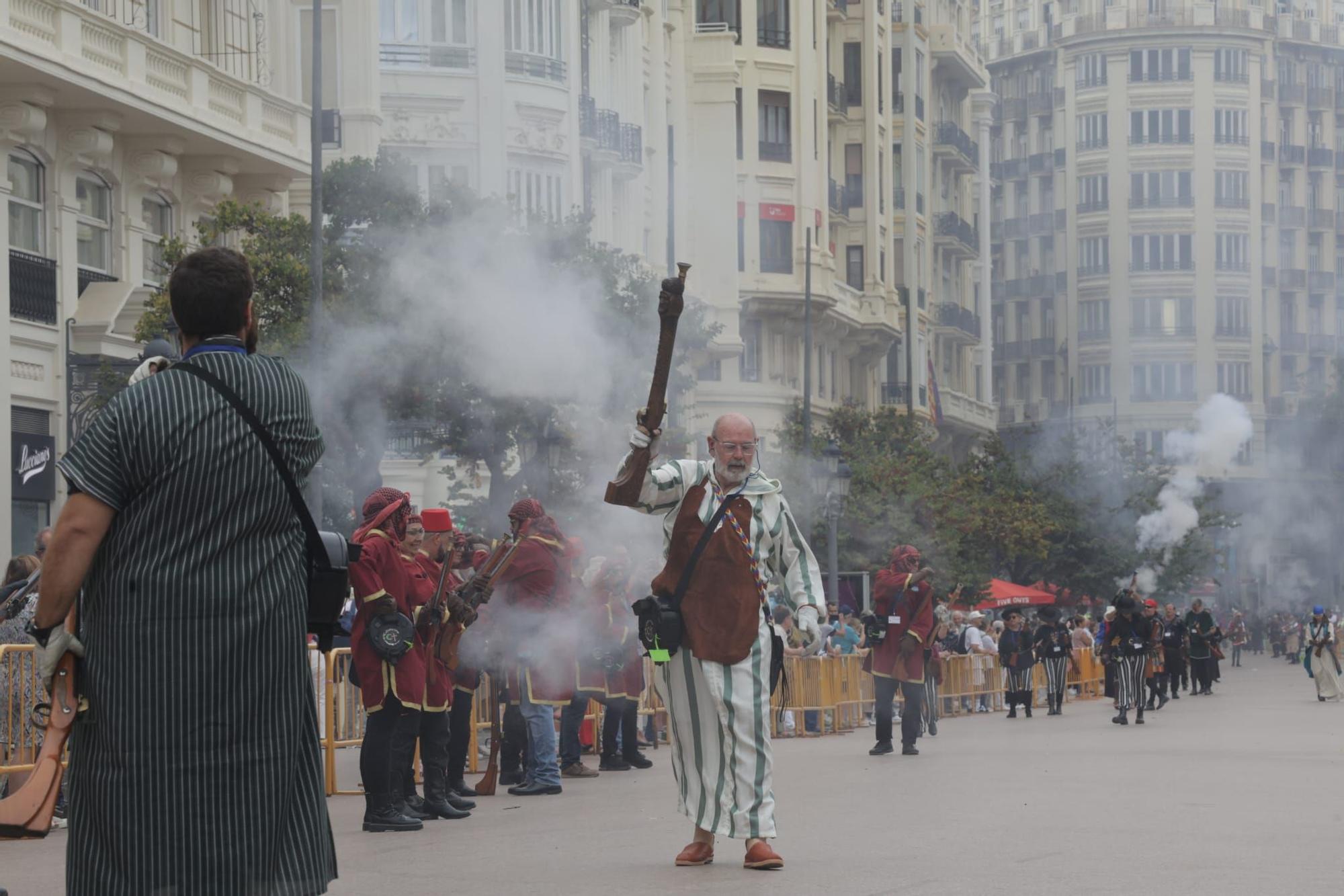 Trabucà en el centro de València