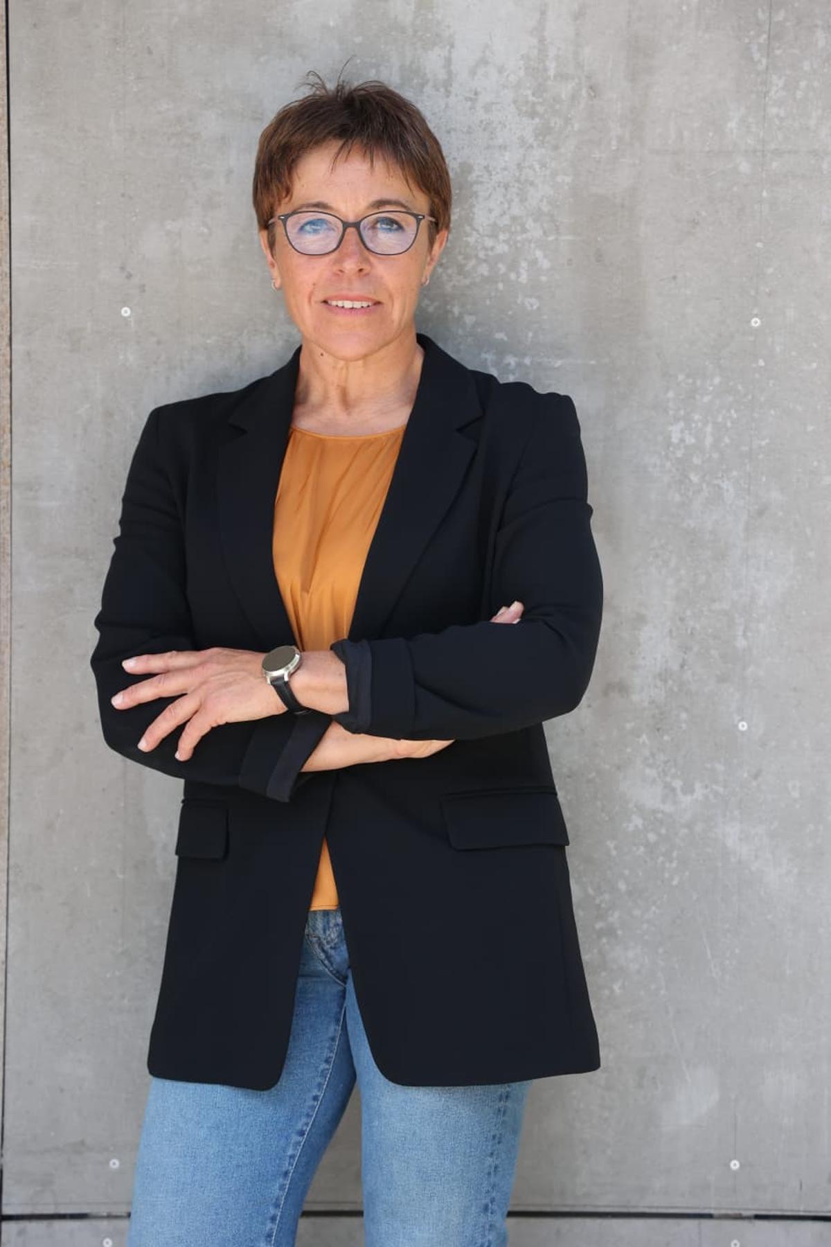 La arquitecta alicantina encabeza una de las dos candidaturas del Colegio de Arquitectos.