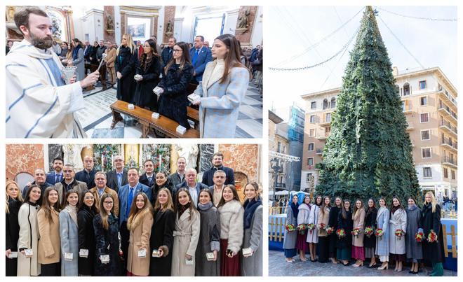 Ofrenda de las Fallas de Primera A el 1 de enero de 2026