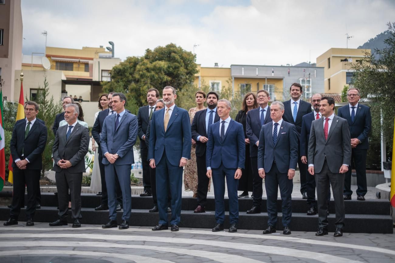 Cumbre de presidentes autonómicos en La Palma