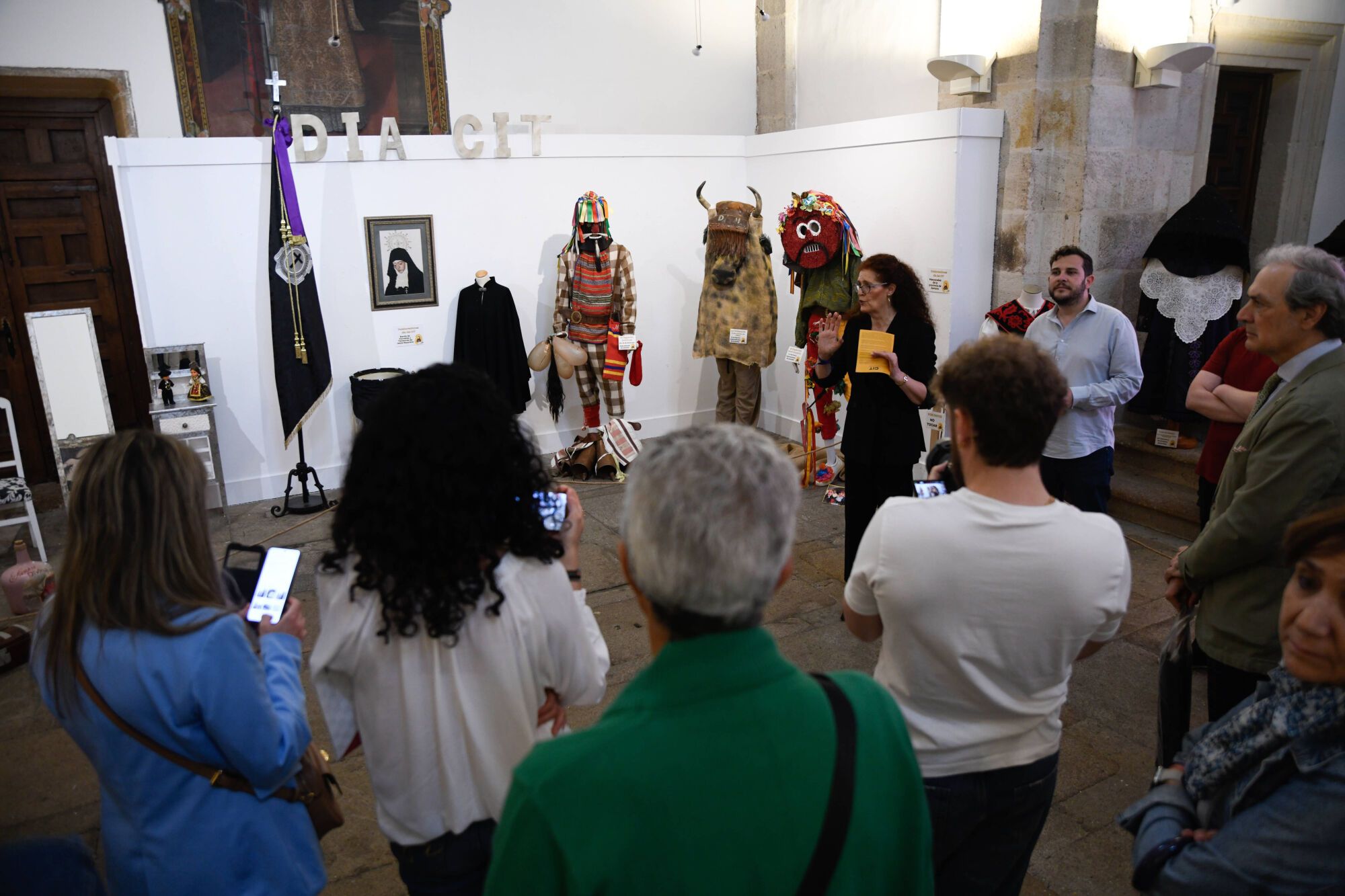 Inauguración exposición CIT. Palacio de la Encarnación